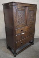 Good Quality Carved Oak Tallboy / Linen Press / Wardrobe (3 of 11) Good Quality Carved Oak Tallboy / Linen Press / Wardrobe (3 of 11)