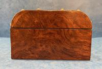 Victorian Brassbound & Brass Inlaid Walnut Jewellery Box (5 of 16) Victorian Brassbound & Brass Inlaid Walnut Jewellery Box (5 of 16)