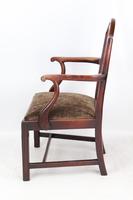 Antique Georgian Mahogany Desk Chair (3 of 12) Antique Georgian Mahogany Desk Chair (3 of 12)