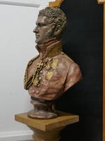 Composition Bust of The 1st King of the Belgians, Leopold 1st (5 of 10) Composition Bust of The 1st King of the Belgians, Leopold 1st (5 of 10)