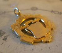 Vintage Pocket Watch Chain Fob 1950s Victorian Revival 12ct Gold Plated Shield Fob (3 of 5) Vintage Pocket Watch Chain Fob 1950s Victorian Revival 12ct Gold Plated Shield Fob (3 of 5)