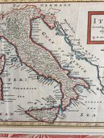 Original Map of Italy by Herman Moll Circa 1720, later framed (4 of 6) Original Map of Italy by Herman Moll Circa 1720, later framed (4 of 6)