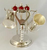 Art Deco Bar Tools & Stand. Silver Plated (4 of 6) Art Deco Bar Tools & Stand. Silver Plated (4 of 6)