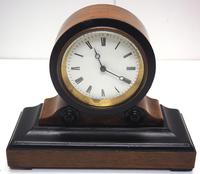 Great French Drum Head Mantel Clock Walnut & Ebonised Case on Balance by GVC (2 of 9) Great French Drum Head Mantel Clock Walnut & Ebonised Case on Balance by GVC (2 of 9)