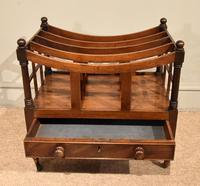 Regency Mahogany Canterbury with Drawer (4 of 6) Regency Mahogany Canterbury with Drawer (4 of 6)