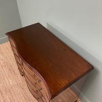 Edwardian Walnut Serpentine Antique Chest of Drawers (3 of 9) Edwardian Walnut Serpentine Antique Chest of Drawers (3 of 9)