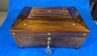 William IV Rosewood Box with Mother of Pearl Inlay (10 of 13) William IV Rosewood Box with Mother of Pearl Inlay (10 of 13)