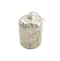 Antique Victorian Sterling Silver String Box / Holder 1900 (9 of 9) Antique Victorian Sterling Silver String Box / Holder 1900 (9 of 9)