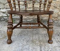 Antique Elm Captains Chair or Smokers Bow (12 of 14) Antique Elm Captains Chair or Smokers Bow (12 of 14)