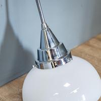 Pair of Art Deco Opaline Lights (3 of 7) Pair of Art Deco Opaline Lights (3 of 7)