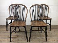 Set of Four 19th Century Ash and Elm Hoop Back Chairs (3 of 13) Set of Four 19th Century Ash and Elm Hoop Back Chairs (3 of 13)