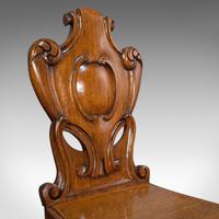 Pair of Antique Shield Back Chairs, Scottish, Oak, Hall Seat, Victorian c.1880 (11 of 12) Pair of Antique Shield Back Chairs, Scottish, Oak, Hall Seat, Victorian c.1880 (11 of 12)