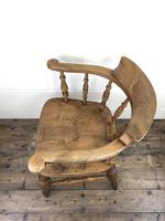 19th Century Beech and Elm Smoker’s Bow Chair (12 of 12) 19th Century Beech and Elm Smoker’s Bow Chair (12 of 12)