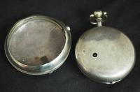 Antique Silver Pair Case Pocket Watch Fusee Verge Escapement Key Wind Enamel Dial James Bucknell (3 of 11) Antique Silver Pair Case Pocket Watch Fusee Verge Escapement Key Wind Enamel Dial James Bucknell (3 of 11)