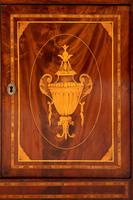 Superb Dutch Mahogany Inlaid Bookcase (9 of 9) Superb Dutch Mahogany Inlaid Bookcase (9 of 9)