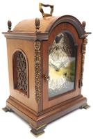 Fine Dutch Walnut Mantel Clock 8 Day Miniature Bracket Clock with Moon Roller (3 of 9) Fine Dutch Walnut Mantel Clock 8 Day Miniature Bracket Clock with Moon Roller (3 of 9)