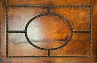 Outstanding William & Mary Style Leather & Stud Bound Country Oak Lowboy Table (12 of 18) Outstanding William & Mary Style Leather & Stud Bound Country Oak Lowboy Table (12 of 18)