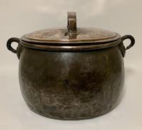 Large Antique Copper Cauldron with Lid (15 of 16) Large Antique Copper Cauldron with Lid (15 of 16)