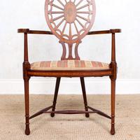 Antique Edwardian Armchair Inlaid Mahogany (2 of 10) Antique Edwardian Armchair Inlaid Mahogany (2 of 10)