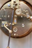 Bell Striking Brass Four Glass Clock (9 of 9) Bell Striking Brass Four Glass Clock (9 of 9)