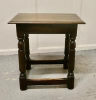 19th Century Oak Joint Stool (5 of 5) 19th Century Oak Joint Stool (5 of 5)