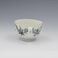 First Period Worcester Porcelain Fluted Cup & Saucer c.1770 (4 of 10) First Period Worcester Porcelain Fluted Cup & Saucer c.1770 (4 of 10)