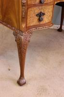 Antique Serpentine Shaped Burr Walnut Side Table (12 of 13) Antique Serpentine Shaped Burr Walnut Side Table (12 of 13)