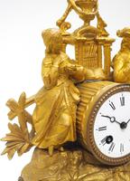 Stunning Quality French Mantel Clock Lady & Lord Figural Mantle Clock. (9 of 9) Stunning Quality French Mantel Clock Lady & Lord Figural Mantle Clock. (9 of 9)