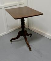 Georgian Mahogany Tilt Top Wine Table (5 of 6) Georgian Mahogany Tilt Top Wine Table (5 of 6)