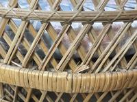 Vintage Boho Mid 20th Century Rounded Peacock Rattan Chair with Cushion (12 of 15) Vintage Boho Mid 20th Century Rounded Peacock Rattan Chair with Cushion (12 of 15)