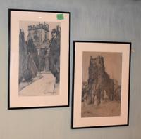 Superb Pair of Drawings by Charles Walter Simpson (4 of 8) Superb Pair of Drawings by Charles Walter Simpson (4 of 8)