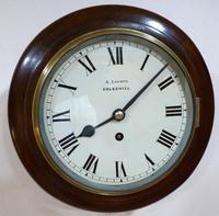 Exceedingly Rare 8” Late Victorian English Fusee Dial Timepiece by Arthur Henry Leeson (1 of 4)