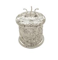Antique Victorian Sterling Silver String Box / Holder 1900 (5 of 9) Antique Victorian Sterling Silver String Box / Holder 1900 (5 of 9)