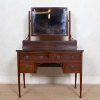 Dressing Table Mahogany Mirror Victorian Greek Key Frieze (2 of 9) Dressing Table Mahogany Mirror Victorian Greek Key Frieze (2 of 9)