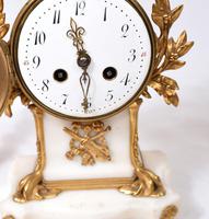 Antique Clock Set French Garniture Gilt & Marble Cherubs (7 of 14) Antique Clock Set French Garniture Gilt & Marble Cherubs (7 of 14)
