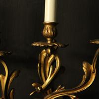 French Pair Of Bronze Antique Wall Sconces (3 of 8) French Pair Of Bronze Antique Wall Sconces (3 of 8)