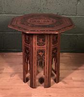 Decorative Burmese chai or tea table (3 of 8) Decorative Burmese chai or tea table (3 of 8)