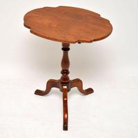 Antique Mahogany Tilt Top Table (6 of 6) Antique Mahogany Tilt Top Table (6 of 6)