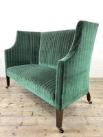 Edwardian Upholstered Wing Back Couch (5 of 9) Edwardian Upholstered Wing Back Couch (5 of 9)