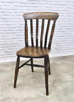 Matched Set of 6 Windsor Lathback Kitchen Chairs (7 of 7) Matched Set of 6 Windsor Lathback Kitchen Chairs (7 of 7)