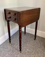 Victorian Mahogany Drop Flap Work Table (14 of 18) Victorian Mahogany Drop Flap Work Table (14 of 18)