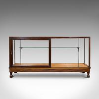 Large Antique Shop Display Cabinet, English, Oak, Showcase, Edwardian, C.1910 (9 of 12) Large Antique Shop Display Cabinet, English, Oak, Showcase, Edwardian, C.1910 (9 of 12)