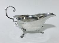 Antique Solid Silver Sauce Boat (6 of 10) Antique Solid Silver Sauce Boat (6 of 10)