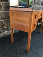 Antique Heals Oak Dressing Table & Stool (3 of 12) Antique Heals Oak Dressing Table & Stool (3 of 12)