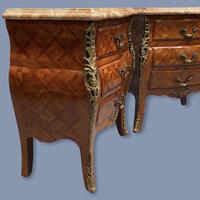 Pair of Italian Parquetry Bedside Commodes (3 of 8) Pair of Italian Parquetry Bedside Commodes (3 of 8)