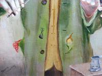 Oil on Canvas The Violinist Artist David Vivien 1970s (3 of 10) Oil on Canvas The Violinist Artist David Vivien 1970s (3 of 10)