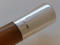 Victorian Country Walking Stick Cane 1891 Hallmarked Solid Silver Pommel Hawthorn Shaft (8 of 9) Victorian Country Walking Stick Cane 1891 Hallmarked Solid Silver Pommel Hawthorn Shaft (8 of 9)
