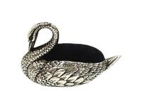 Antique Edwardian Sterling Silver Swan Pin Cushion 1907 (3 of 8) Antique Edwardian Sterling Silver Swan Pin Cushion 1907 (3 of 8)