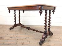 Antique Walnut Table with Barley Twist Legs (6 of 10) Antique Walnut Table with Barley Twist Legs (6 of 10)