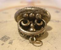 Vintage Pocket Watch Chain Fob 1950 Large Silver Nickel Victorian Revival Fob (6 of 6) Vintage Pocket Watch Chain Fob 1950 Large Silver Nickel Victorian Revival Fob (6 of 6)
